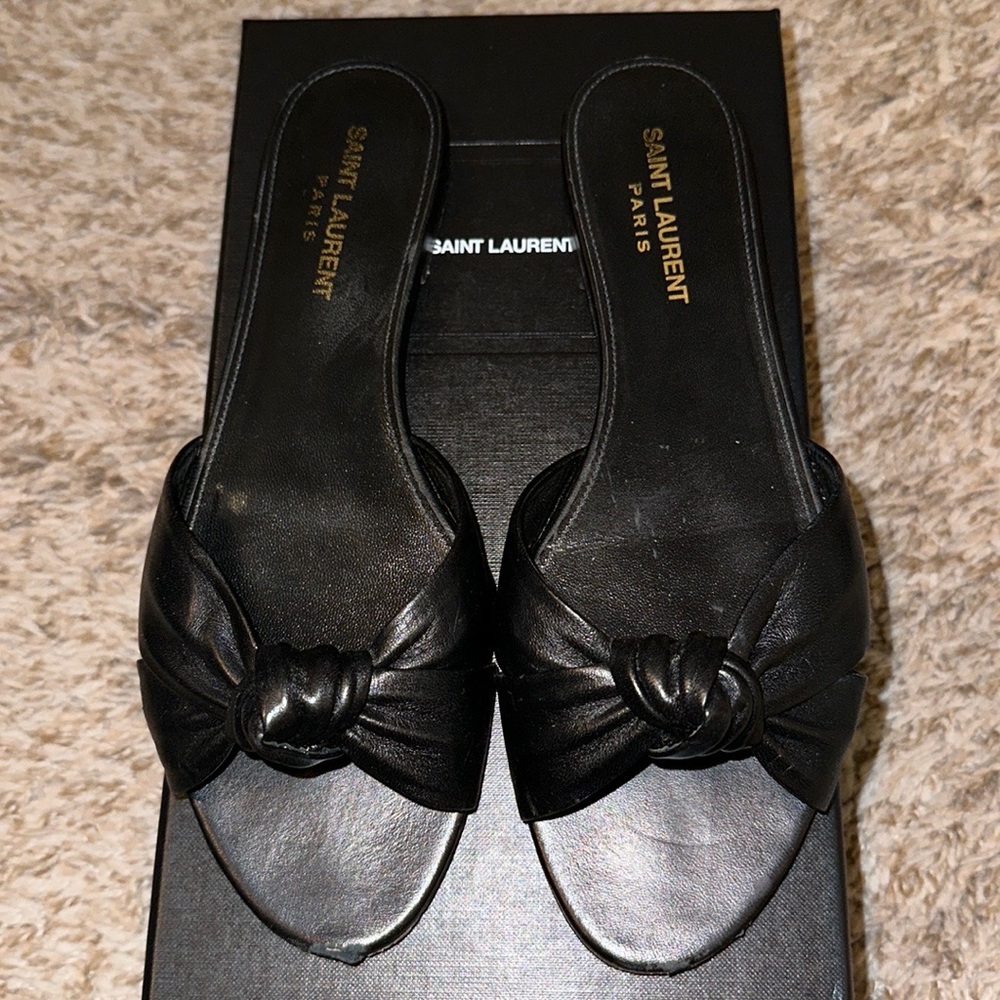 Saint Laurent Bianca Mule